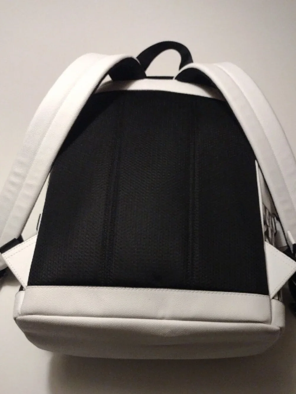 Michael Kors Black & White Signature Logo Backpack